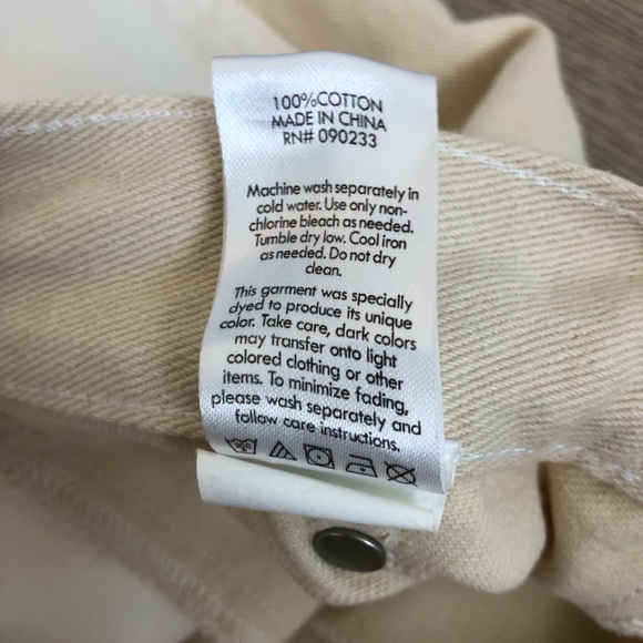 PacSun Utility Barrel Tan Cargo Pants High Waist Tan & Cream Jeans women’s 27 - Picture 10 of 10